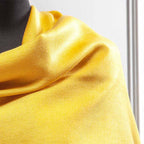 Πασμίνα Μονόχρωμη Αιγαίον Yellow